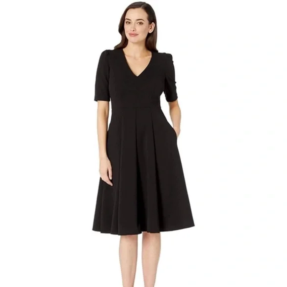 NWT Talbots East Travel Fit & Flair Dress - Picture 1 of 8